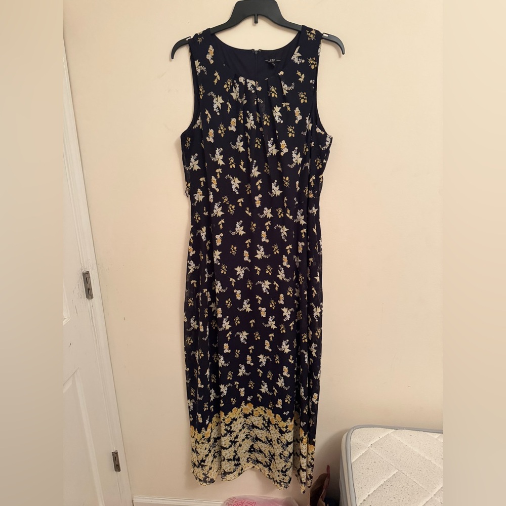 Wedding Guest Floral Sleeveless Dress